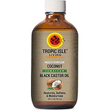 Tropic Isle, Aceite De Ricino Negro Jamaicano Y Coco (paquet