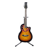 Guitarra Electroacústica Campero Tipo Ovation Sunburst