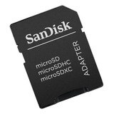 Kit C/5 Adaptador Sd Sandisk Leitor Micro Sd Sdhc Sdxc 