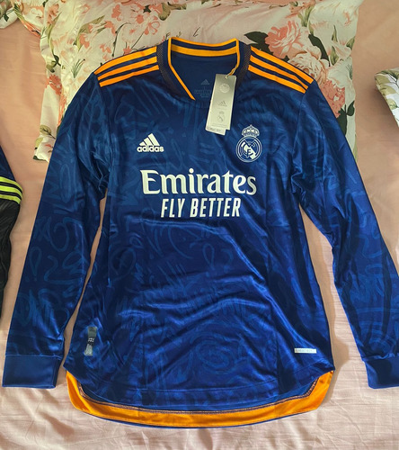 Jersey Real Madrid 2021/2022 Manga Larga Talla L