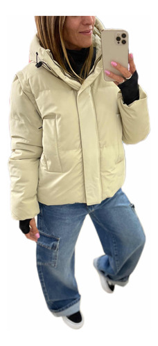 Campera Chaleco Puffer Impermeable 2 En 1 The Big Shop