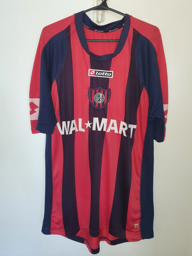 Camiseta San Lorenzo Lotto 08 Utileria #5 Santiago Solari