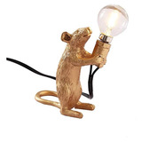 Modern Cute Led Resina Animal Rata Escritorio Luces Art Mous