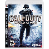 Call Of Duty: World At War  Call Of Duty: World At War - Mídia Física Ps3 Normal
