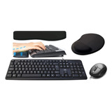 Combo Office Multilaser - Teclado E Mouse/keypad E Mouse Pad