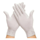 Guantes De Látex Desechables Blancos X 100 Tallas M