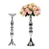 10 Candelabros Metal Decoración Centros De Mesa Boda 50 Cm