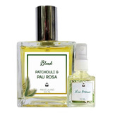 Perfume Masculino Patchouli & Pau Rosa 100ml + Mini 10ml