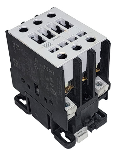 Contactor Tripolar Weg 40a 24v Cwm40