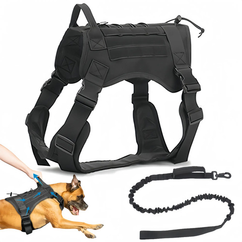 Táctico Arnés Correa Transpirable Cómodo Para Perros Gatos | MercadoLibre