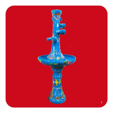 Fuente De Cerámica Tipo Talavera C/ Bomba 120x50 Cm