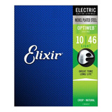 Cuerdas Elixir 19052 Optiweb Guitarra Eléctrica 10-46