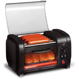 Elite Gourmet Ehd-051b - Horno Tostador Con Forma De Hot Dog