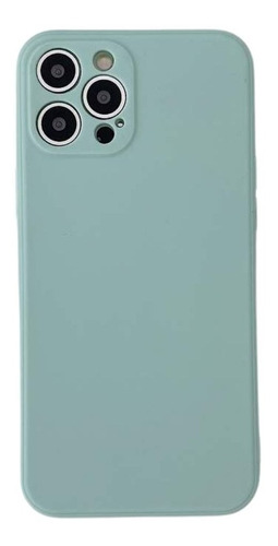 Carcasa Silicona Para iPhone 12 Pro Max Protección Camara 