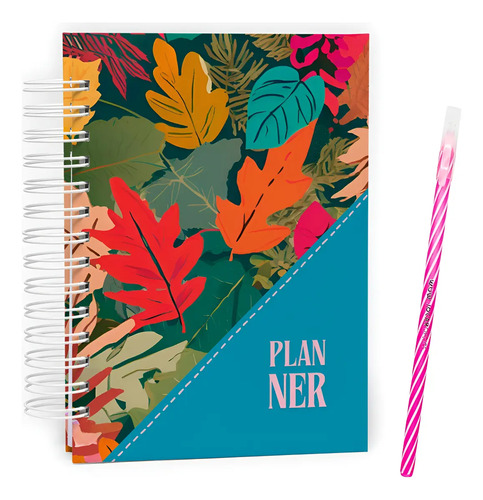 Agenda Planner Semanal - Capa Dura Organizador Tropical | MercadoLivre