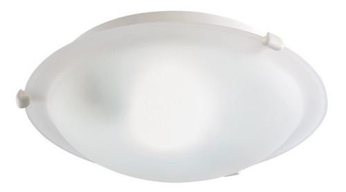 Lustre Plafon Jurere 2 Soquetes Demi Cor Branco 110v/220v (bivolt)