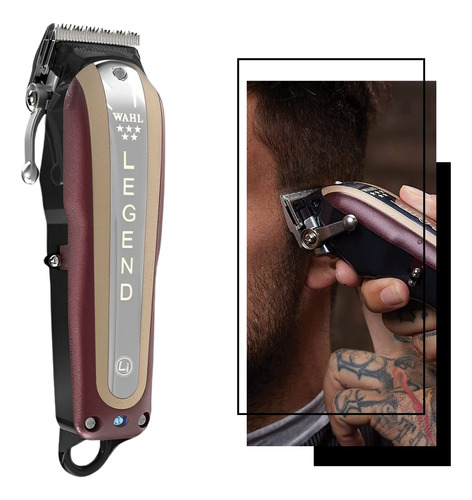 Máquina De Cortar Cabelo Wahl Legend Cordless - Bivolt