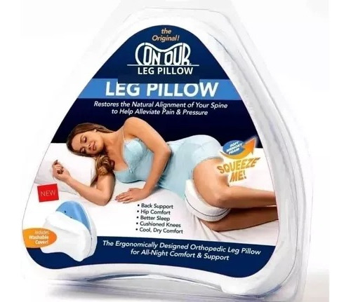 Almohada Ortopédica Piernas Espuma Viscoelástica Cojín