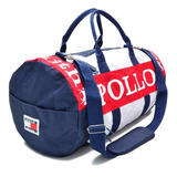 Bolsa Masculina Mochila Feminina Lona Fitnes Academia Treino Cor Azul