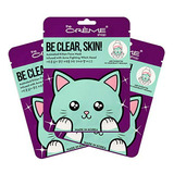 Mascarilla Animal The Creme Shop - Pack 3 (gatito)