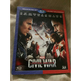 Civil War Capitán América Bluray3d/bluray 2 Discos
