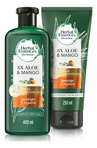  Acondicionador Herbal Essences Mango 250 Ml + Shampoo 400ml