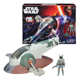 Star Wars Esb Slave 1 + Boba Fett Boneco 10cm 3.75 Hasbro