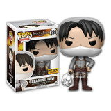 Funko Pop Attack On Titan - Limpiando El Levi Pop 239