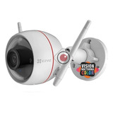 Camara Ip Wifi 4mp 2k Ezviz C3w Pro Color Noche Audio Sirena