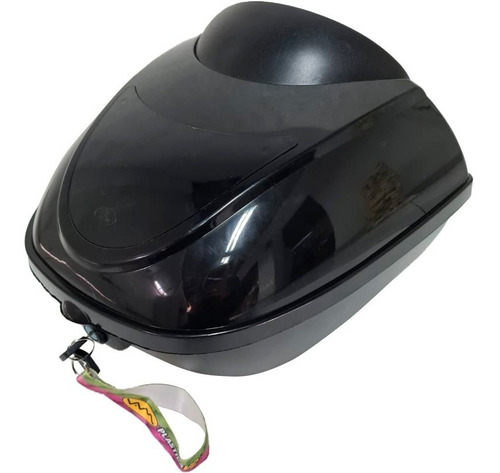 Baul Baulera Moto 32 Lts 1 Casco Negra Vc Suzuki Quilmes