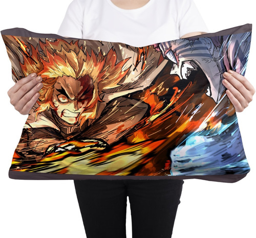 Cojin Almohada Rengoku Vs Akaza Anime Demon Slayer Arte