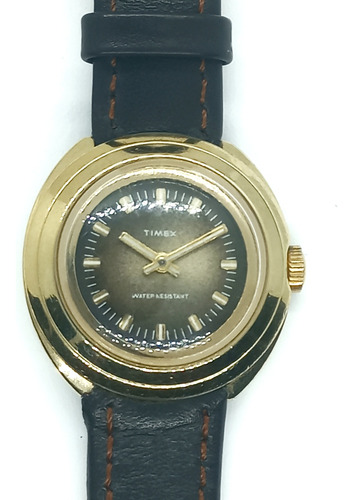 Reloj Timex Vintage Años 70s Dama Cuerda Chapado No Citizen 