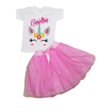 Conjunto Tutu Niña Unicornio Personalizado Tutu Unicornio