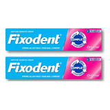 Fixodent Original 100% 68g (2 Tubos) Importado Cola Adesiva.