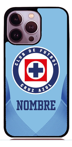 Funda Cruz Azul Logo Apple iPhone Personalizada