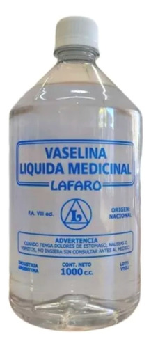 Vaselina Liquida Medicinal Lafaro X1 Litro