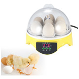 7 Huevos Mini Digital Egg Incubadora De Huevos Transparente