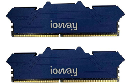 Memória 16gb (2x 8gb) Ddr4 Dissipador De Calor 3200mhz Ioway