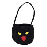 Bolsa Almacenamiento Halloween Cordón De Tela Gato