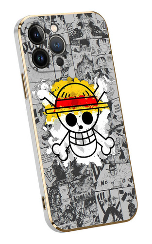 Funda Protectora Adecuada Para iPhone One Piece B110