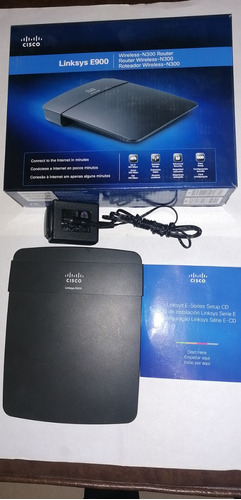 Cisco Linksys E900 Router Inalambrico N300 Internet +4 Ether