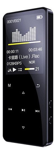 Mp3/mp4 A6 Tarjeta Táctil Bluetooth Mini Walkman Portátil