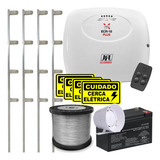 Kit Cerca Elétrica Residencial Jfl Ecr18 C/ Alarme 60 Metros