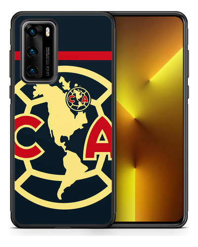 Club Aguilas Del América Funda Huawei Tpu Todos Los Modelos