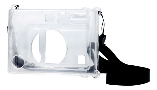 Funda De Cámara Transparente Con Correa Para Fujifilm Mini E