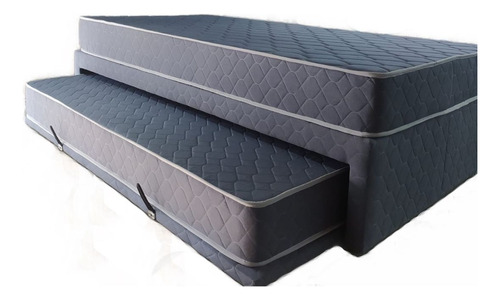 Divan Duo, Cama Carro, Completo, Colchónes Y Sommier 1 Plaza