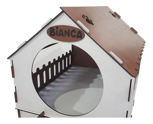 Casa Para Gato Personalizada Casinha De Gatinhos 2 Andares