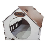 Casa Para Gato Personalizada Casinha De Gatinhos 2 Andares