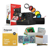 Paquete De Cámara De Película Instantánea Polaroid Now+ Con 