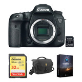 Canon Eos 7d Mark Ii Dslr Camara Body Con W-e1 Wi-fi Adapter